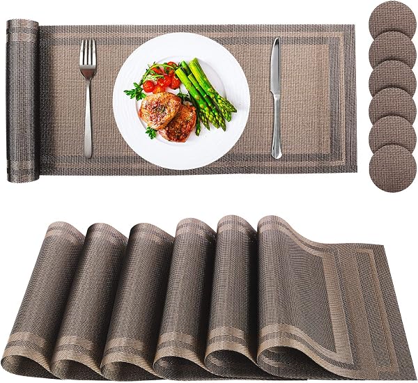 Conjunto de 4 Bases de Copos em Mármore Natural e Latão Dourado com Suporte