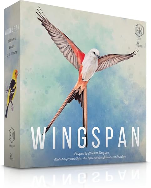 Jogo de Tabuleiro Wingspan (Edição Portuguesa — Coleção Estratégica de Aves)