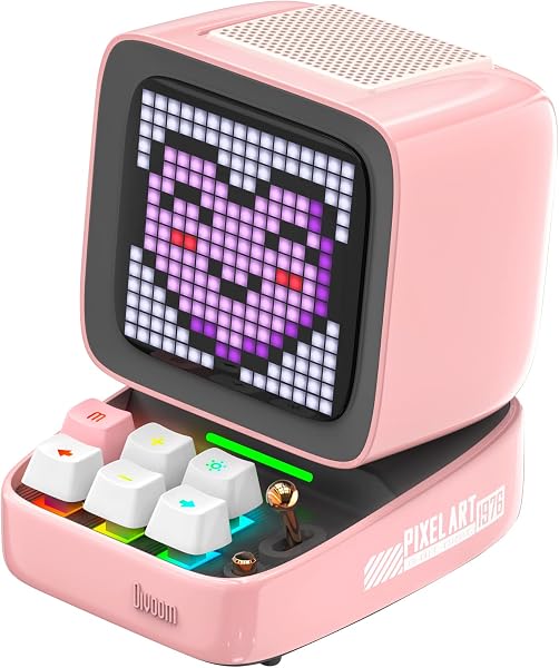Relógio Inteligente de Secretária Divoom Ditoo Pro / TimeGate com Ecrã Pixel Art e Coluna DSP