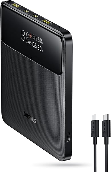 Bateria Externa para Portátil Baseus Blade / Anker 737 PowerCore 20.000 mAh 100W com Ecrã Digital