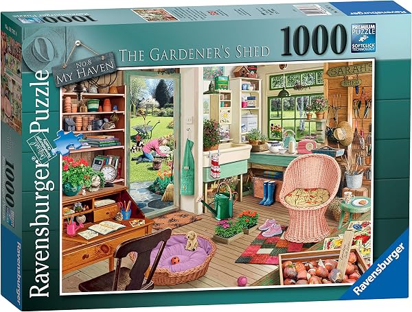 Puzzle Artístico 1000 Peças Ravensburger Softclick «Noite Estrelada / Biblioteca Antiga / Cinque Terre»