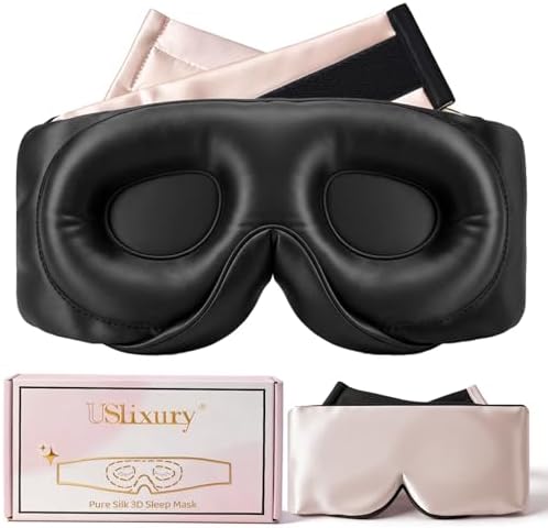 Máscara de Dormir 3D Contorno Ocular Manta Sleep Mask / Alaska Bear em Seda Amoreira 100% Blackout