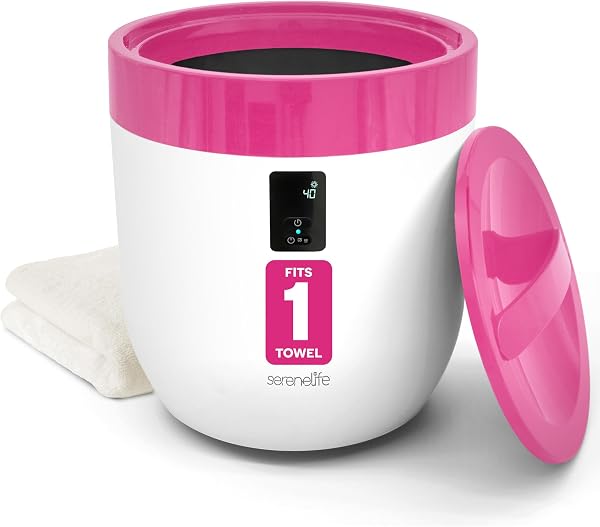 Toalheiro / Aquecedor Portátil de Toalhas e Roupões estilo Balde Spa (Aquece 2 Toalhas XXL em 6 Minutos)