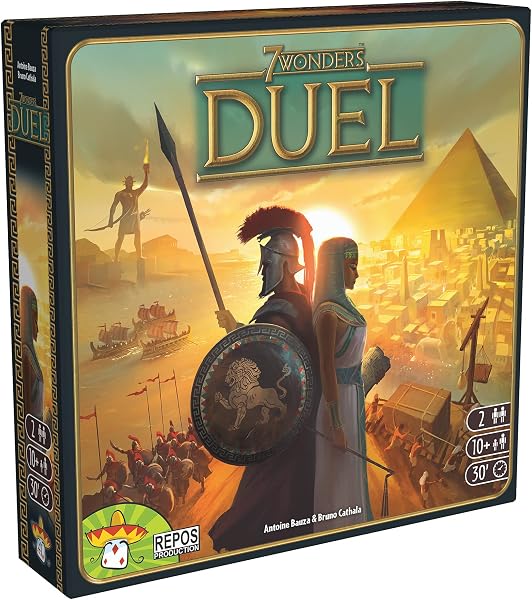 7 Wonders Duel (O Melhor Jogo de Estratégia do Mundo Exclusivo para 2 Jogadores)